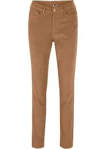 Pantaloni di velluto a coste elasticizzato, skinny, bonprix