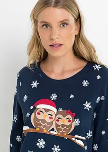 Camicia da notte e sacchetto regalo in cotone biologico, bonprix