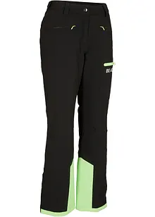 Pantaloni da neve termici impermeabili, straight, bonprix