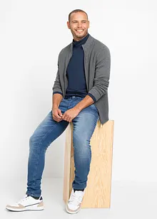 Cardigan in filato fine di puro cotone, bonprix