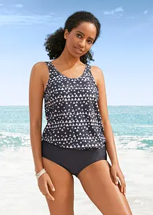 Tankini oversize (set 2 pezzi) in poliammide riciclata, bonprix