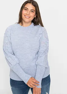 Maglione traforato, bonprix