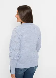 Maglione traforato, bonprix