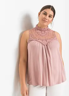 Top con pizzo, bonprix