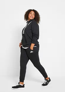 Tuta da jogging con cotone (set 2 pezzi), bonprix