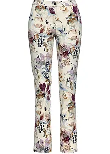 Pantaloni elasticizzati a fiori, bonprix