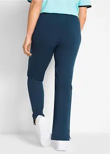 Pantaloni in maglina elasticizzata, straight, bonprix