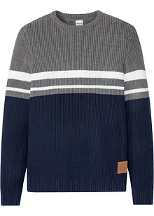 Maglione color block, bonprix