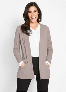 Cardigan in maglina elasticizzata, bonprix