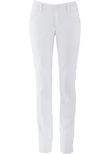 Pantaloni elasticizzati in bengalina, straight, bonprix