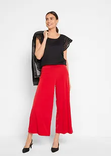 Maglia con ricami traforati, bonprix