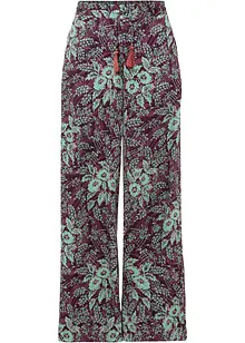 Pantaloni a palazzo in viscosa fluente, bonprix