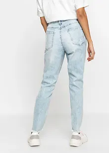 Mom jeans con effetto sdrucito, bonprix