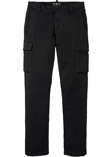 Pantaloni elasticizzati con puro cotone regular fit, straight, bonprix