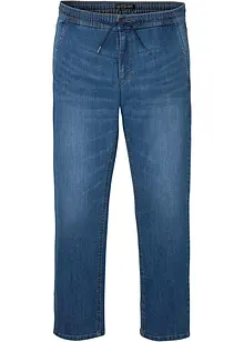 Jeans leggeri elasticizzati con elastico in vita regular fit, straight, bonprix