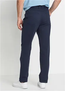 Pantaloni elasticizzati classic fit con puro cotone, straight, bonprix