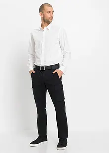 Pantaloni cargo regular fit con puro cotone, straight, bonprix