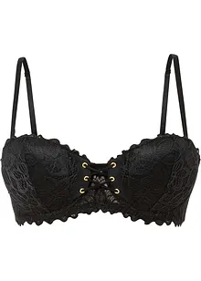 Reggiseno a balconcino in pizzo fine, bonprix