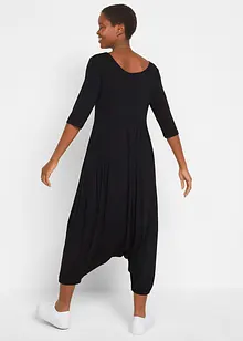 Tuta con pantaloni alla turca in viscosa, bonprix