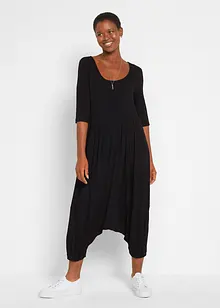 Tuta con pantaloni alla turca in viscosa, bonprix