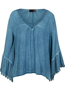 Maglia lunga con pizzo, bonprix