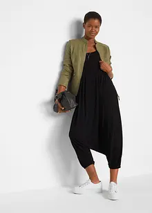 Tuta con pantaloni alla turca in viscosa, bonprix