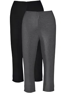 Leggings capri aderenti (pacco da 2), bonprix