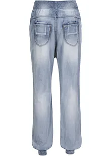 Jeans baggy in TENCEL™ Lyocell con lavaggio forte, RAINBOW