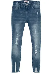 Jeans skinny effetto usato, bonprix