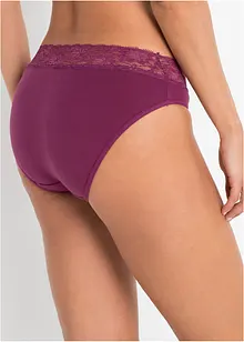 Slip con pizzo (pacco da 5), bonprix