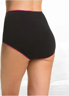 Slip a vita alta (pacco da 5), bonprix