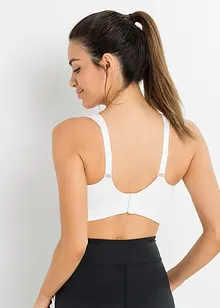 Reggiseno sportivo (pacco da 2) con sostegno medio, bonprix