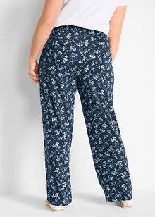 Pantaloni a palazzo con elastico in vita, bonprix