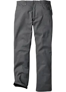 Pantaloni termici elasticizzati regular fit, straight, bonprix