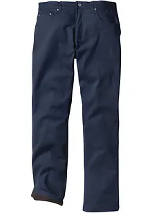 Pantaloni termici elasticizzati regular fit, straight, bonprix