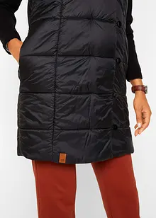 Gilet trapuntato in lunghezza midi, bonprix