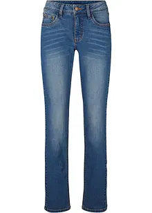 Jeans elasticizzati straight, vita media, bonprix