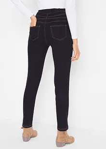 Jeggings termici elasticizzati e leggeri a vita alta con cinta comoda, bonprix