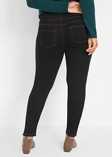 Jeggings termici elasticizzati e leggeri a vita alta con cinta comoda, bonprix