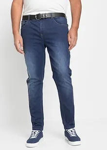 Jeans powerstretch slim fit tapered (pacco da 2), bonprix