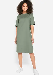 Abito t-shirt oversize in puro cotone (pacco da 2), bonprix