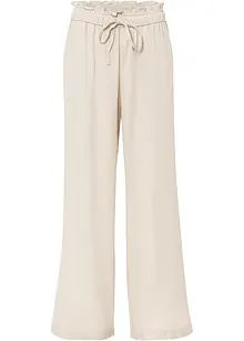 Pantaloni a palazzo in misto lino, bonprix