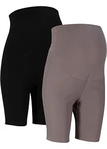 Pantaloncini prémaman a costine (pacco da 2), bpc bonprix collection