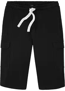 Bermuda in felpa di puro cotone biologico con tasche cargo, bonprix