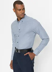 Camicia elegante a maniche lunghe in puro cotone (pacco da 2), bonprix