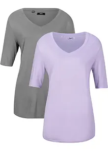 Maglia in viscosa (pacco da 2), bonprix