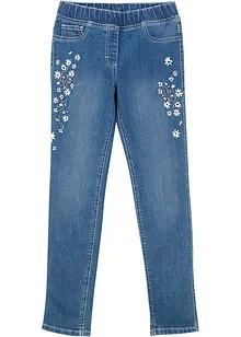 Jeggings a vita media, bonprix