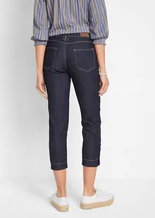 Jeans cropped slim fit, vita media, bonprix