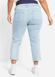 Jeans prémaman cropped strappati, bonprix