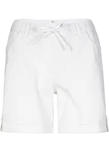 Bermuda in cotone con elastico in vita, bonprix